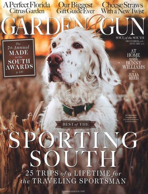magazines similar to garden and gun that are highly rated